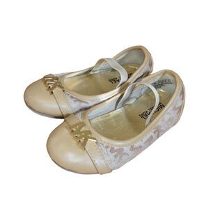 Michael Kors Norberta Ballet Style Flats Brown/Tan 8